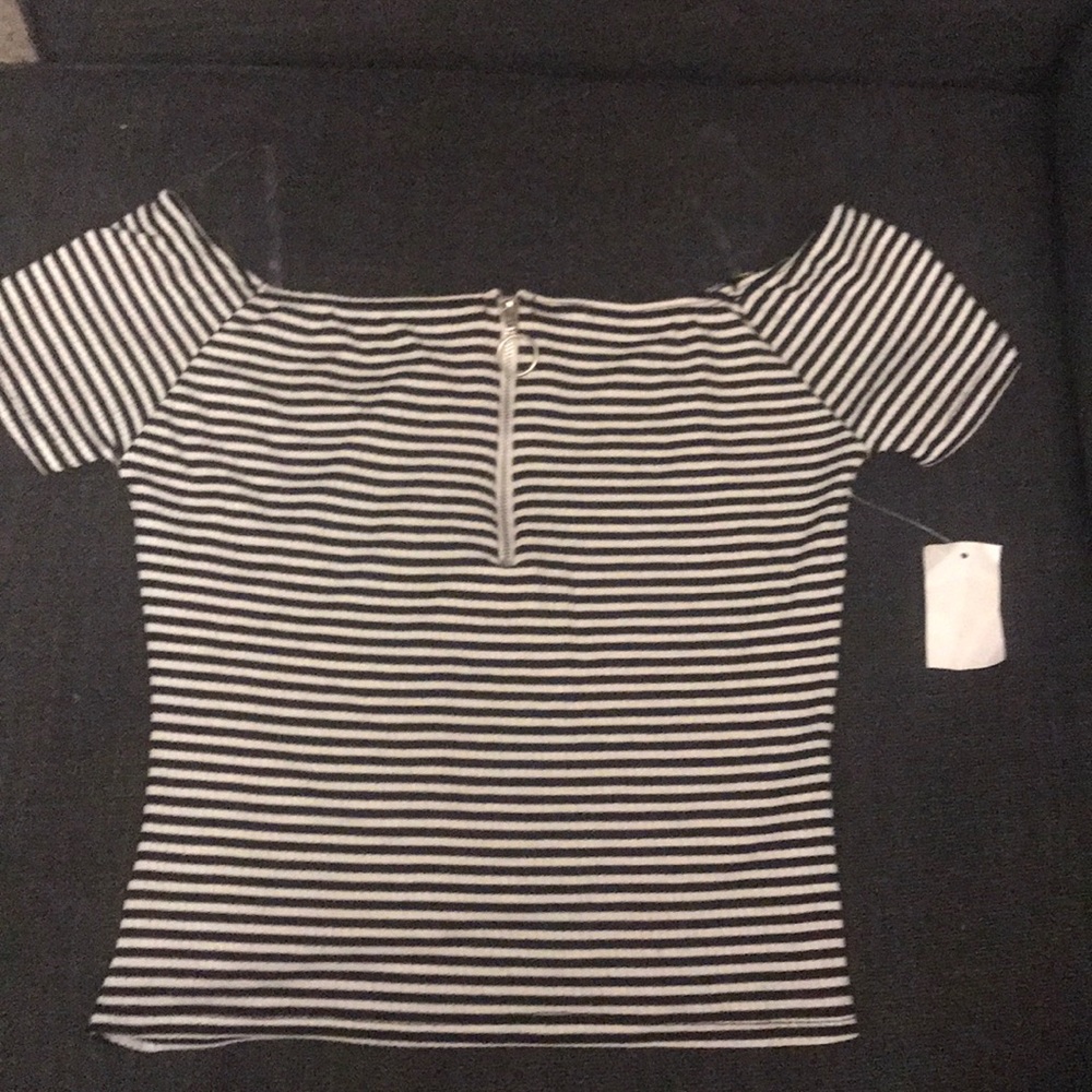 Charlotte Russe Crop, Over the Shoulder, Top